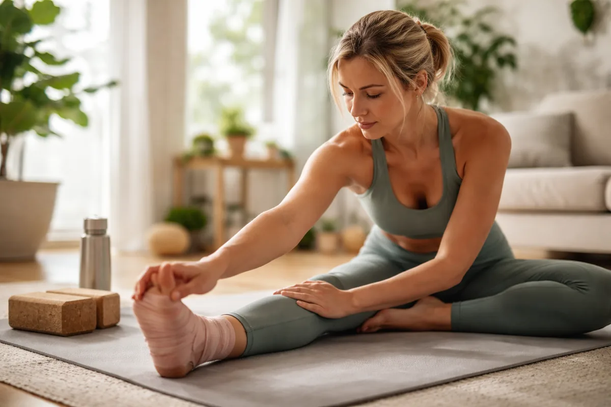 Peut-on se remettre d'une blessure en faisant du yoga